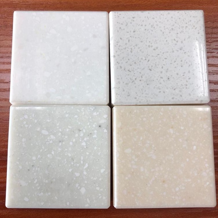 Feuille de surface solide de prix d'usine de différentes couleurs de comptoirs en acrylique Feuille de comptoir