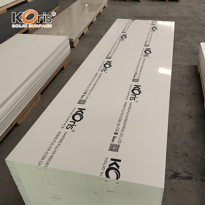Pierre artificielle de fabricant de surface solide acrylique de couleur Corian