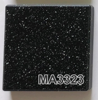CE, NSF, ISO9001 a certifié la grande surface solide de Corian d'acrylique de forme de galette