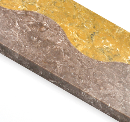 Surface solide acrylique composite CE & NSF/feuille de marbre artificiel