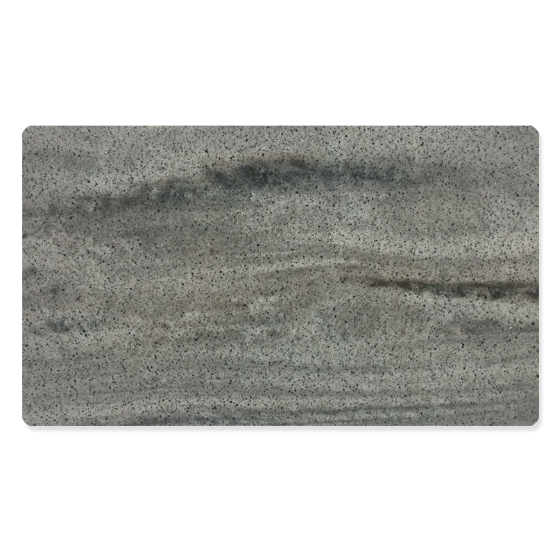 La grande dalle blanche de Mable de couleur adaptent les partie supérieure du comptoir acryliques extérieures solides de Samsung