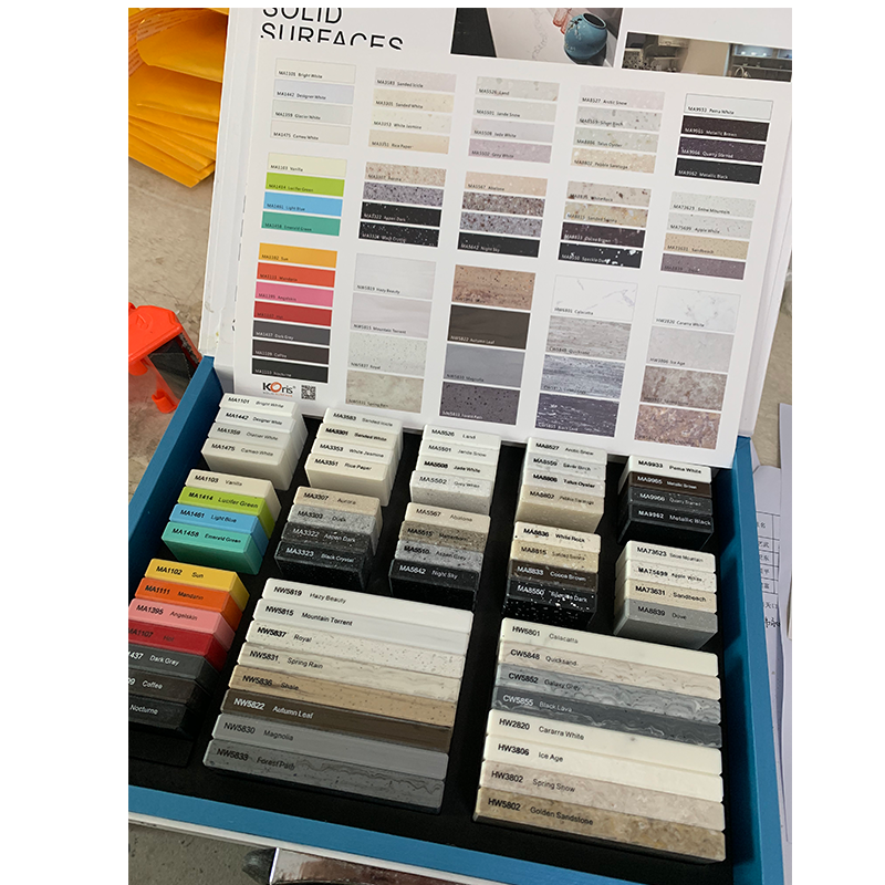 Comptoir de cuisine et de salle de bain Corian Solid Surface 6-30mm