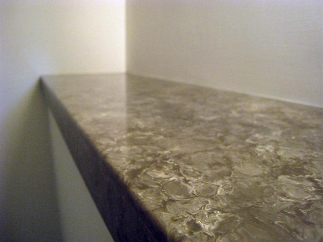 Panneau de surface solide Corian de haute qualité / dalles de pierre de marbre artificielles