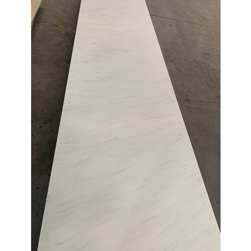 feuille acrylique de partie supérieure du comptoir de marbre de surface solide de 3660*760*12mm pour le dessus de banc d'île de cuisine