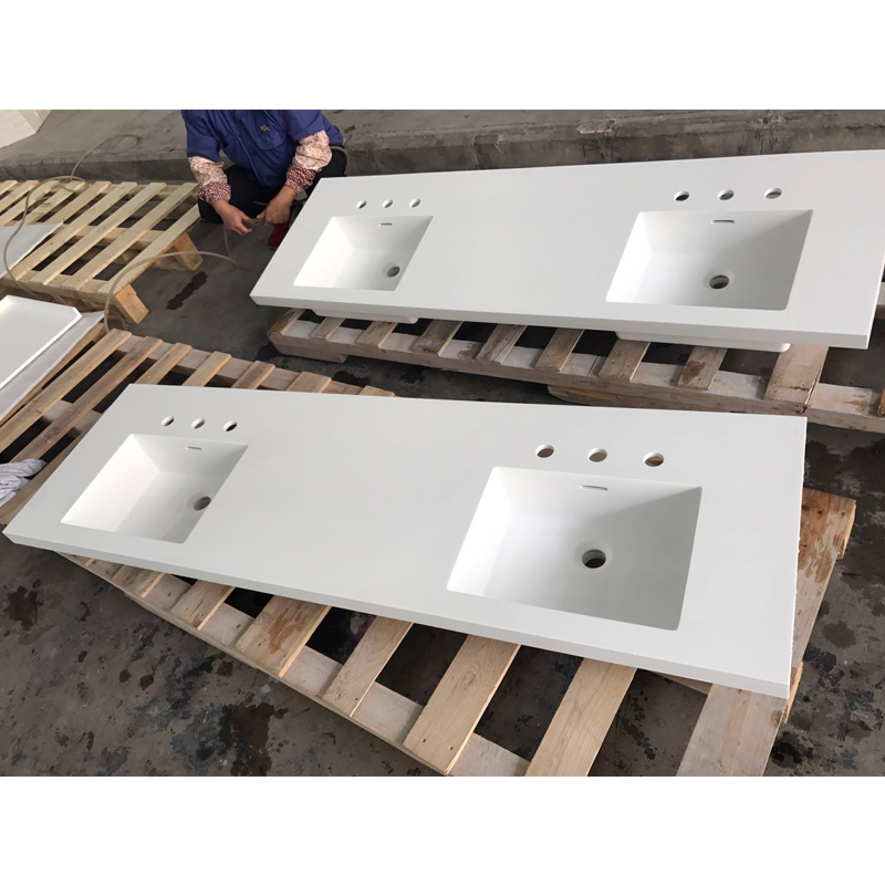 Surface solide Staron pour comptoir de cuisine et de salle de bain de 6 à 30 mm